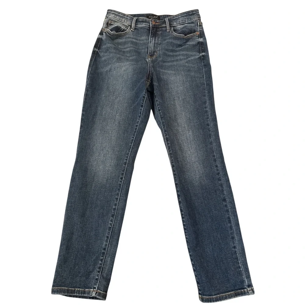 Judy Blue Slim Fit High Rise Dark Wash Jeans Womens Size 9/29 - Picture 1 of 8